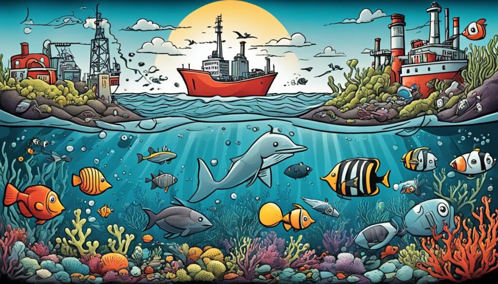 Environmental Degradation in Oceans