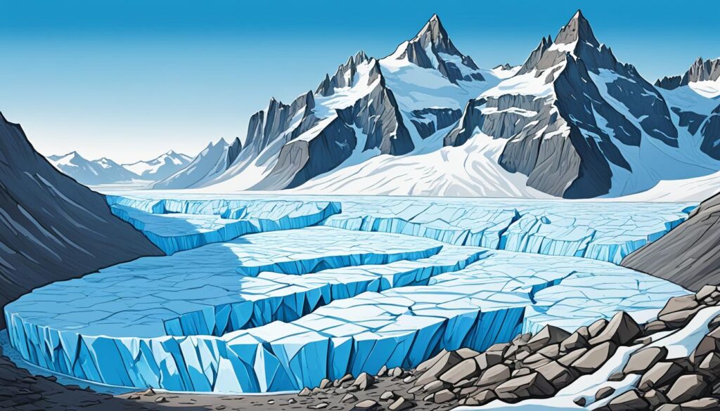 Global warming impact on Blue Glacier