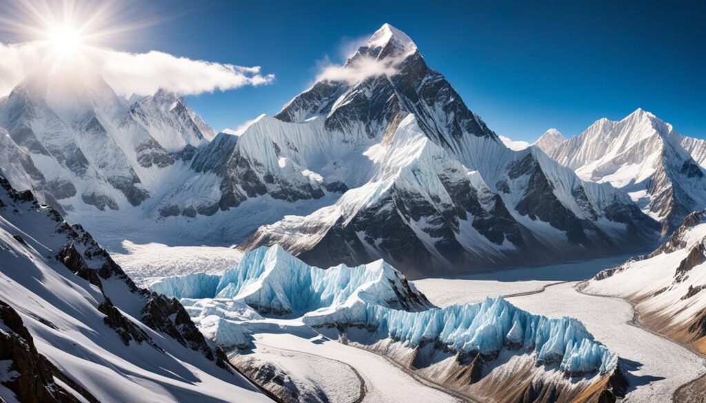 Mount Everest and Himalayan Peaks