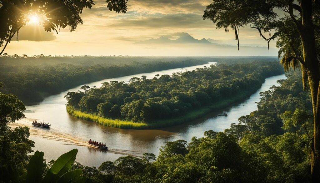 Orellana's impact on Amazon Rainforest